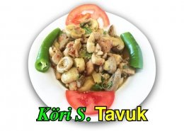 Alazade Restoran Köri Soslu Tavuk