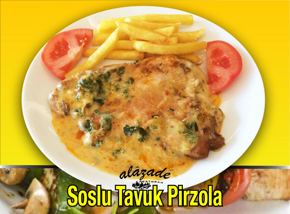Alazade Restoran Soslu Tavuk Pirzola