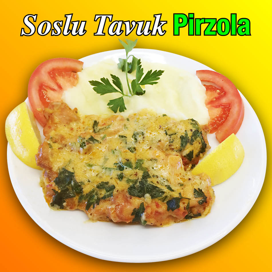 Alazade Restoran Soslu Tavuk Pirzola