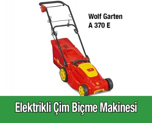 Elektrikli Çim Biçme Makinesi Wolf Garten A 370 E