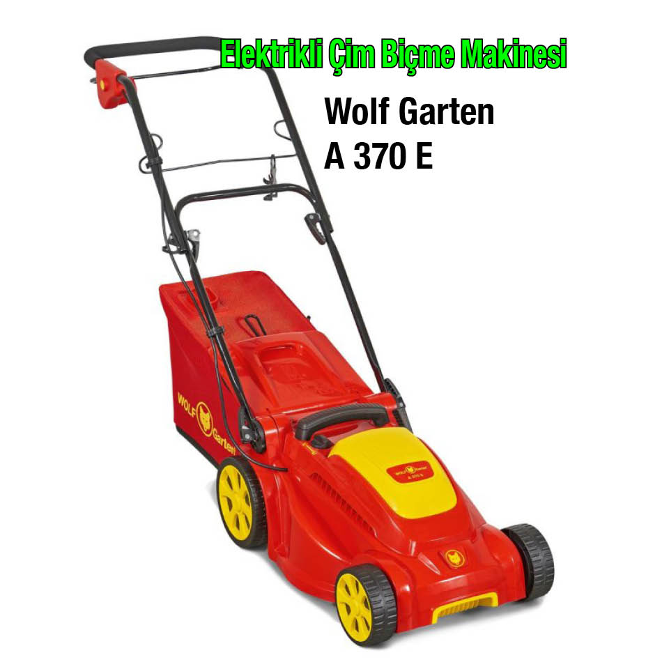 Elektrikli Çim Biçme Makinesi Wolf Garten A 370 E