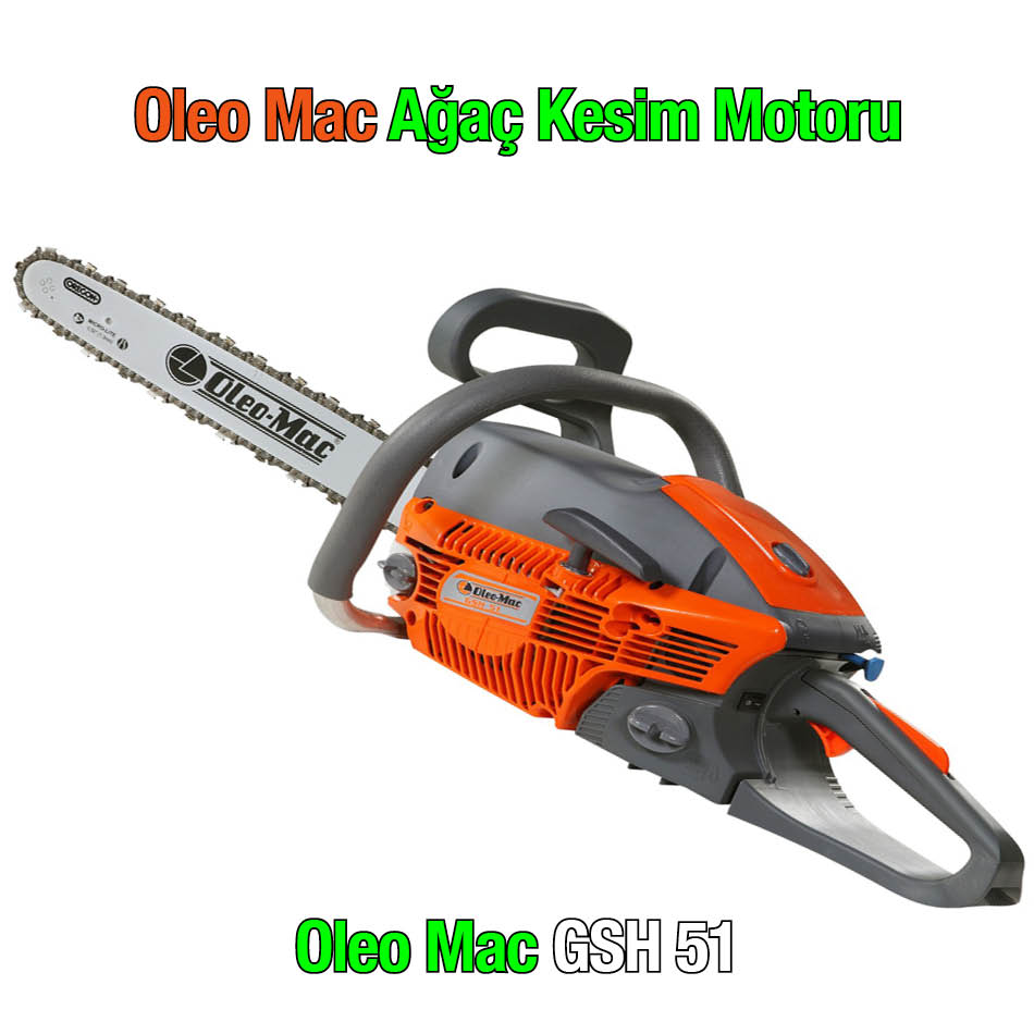 Oleo Mac Ağaç Kesim Motoru GSH 51