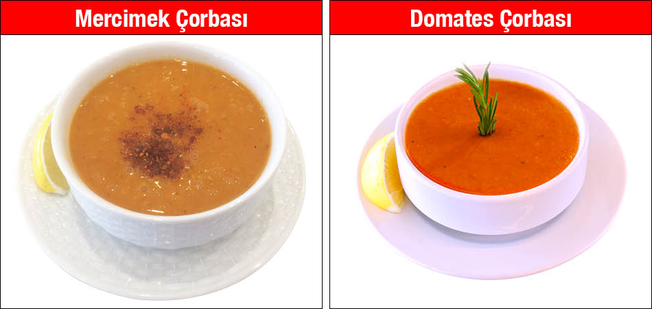 Alazade Restoran 23 Şubat Çorba Çeşitleri