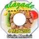 Alazade Restoran 4 Mart menü