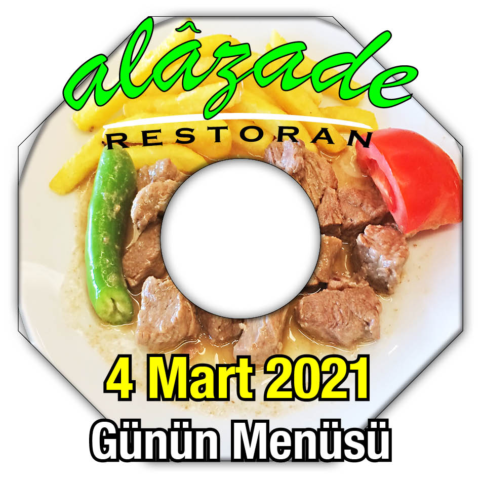 Alazade Restoran 4 Mart menü