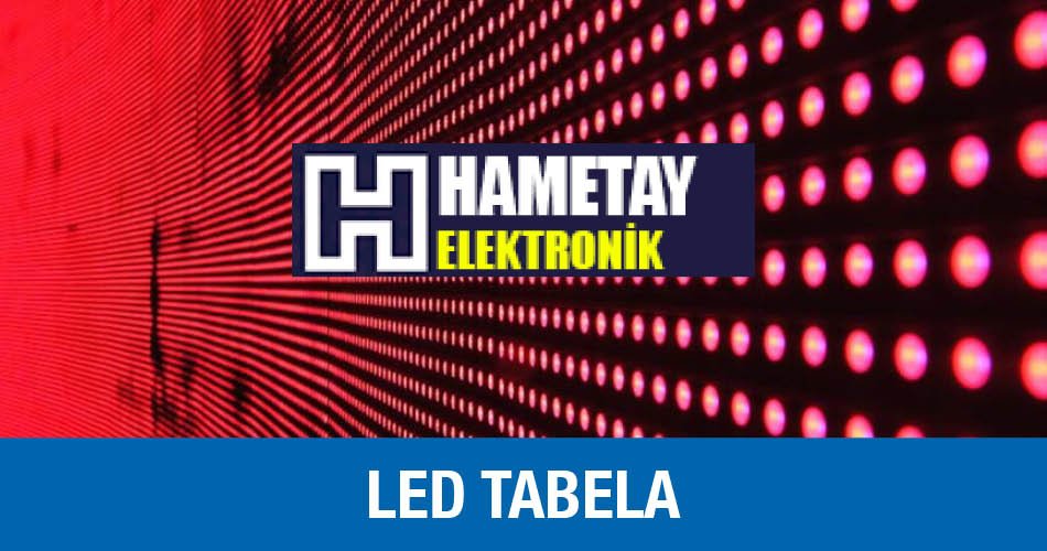 Hametay Elektronik Led Tabela Perpa
