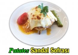 Alazade Patates Sandal Sofrası