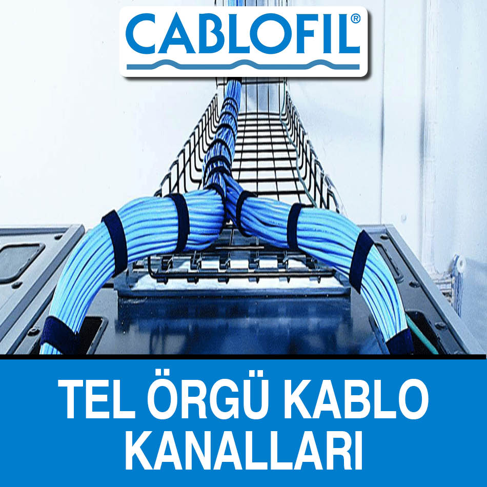 Cablofil Tel Örgü Kablo Tavaları