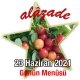 Alazade 23 Haziran Menü