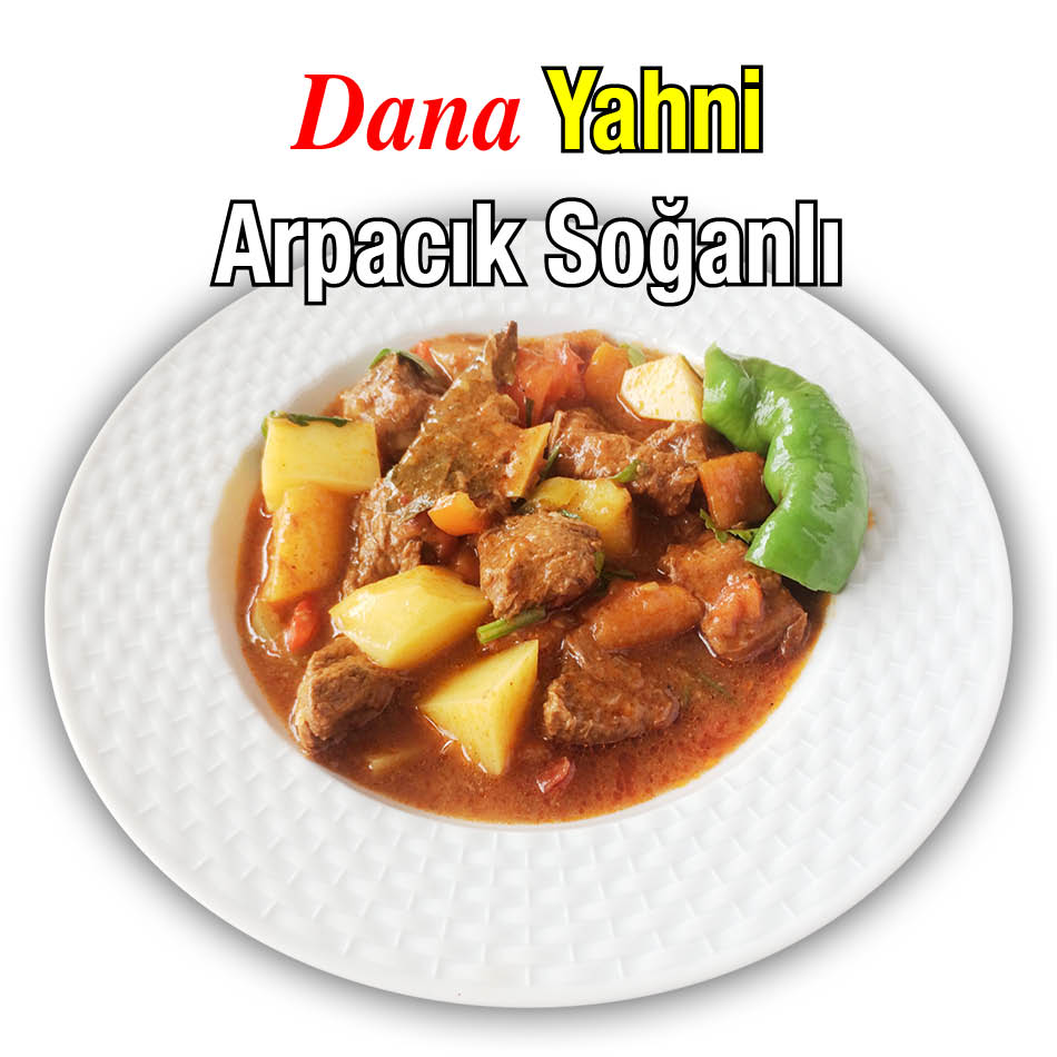 Alazade Dana Yahni Arpacık Soğanlı
