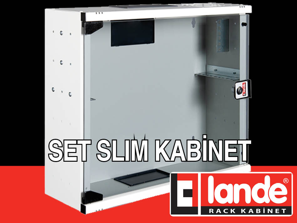 SET SLIM Rack Kabinet Fibera