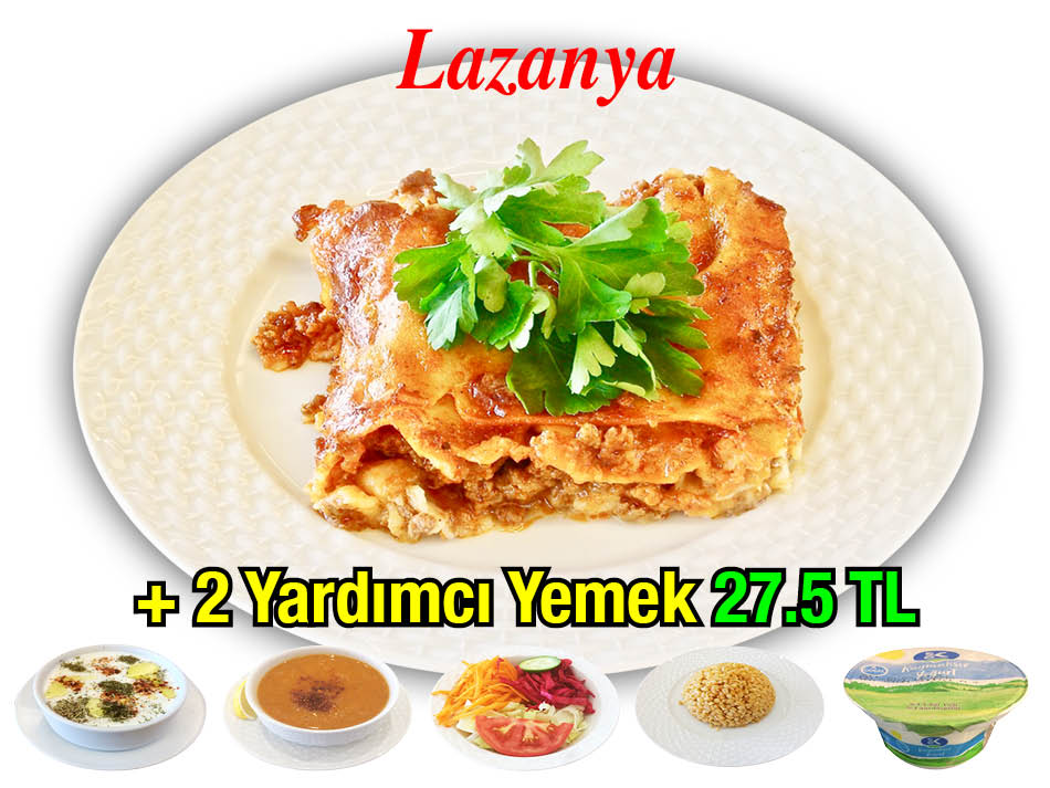 Alazade Lazanya Menü