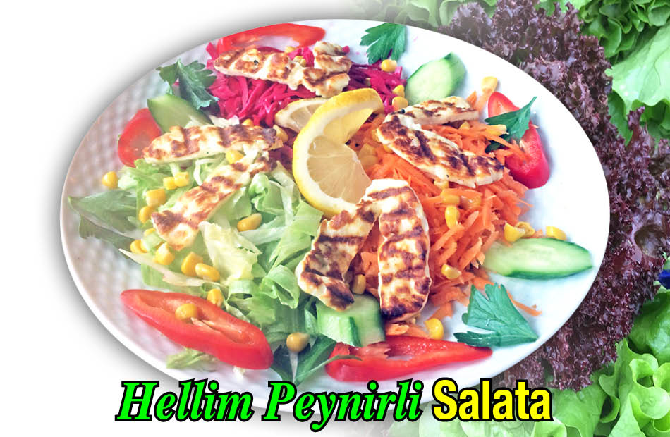 Alazade Hellim Peynirli Salata