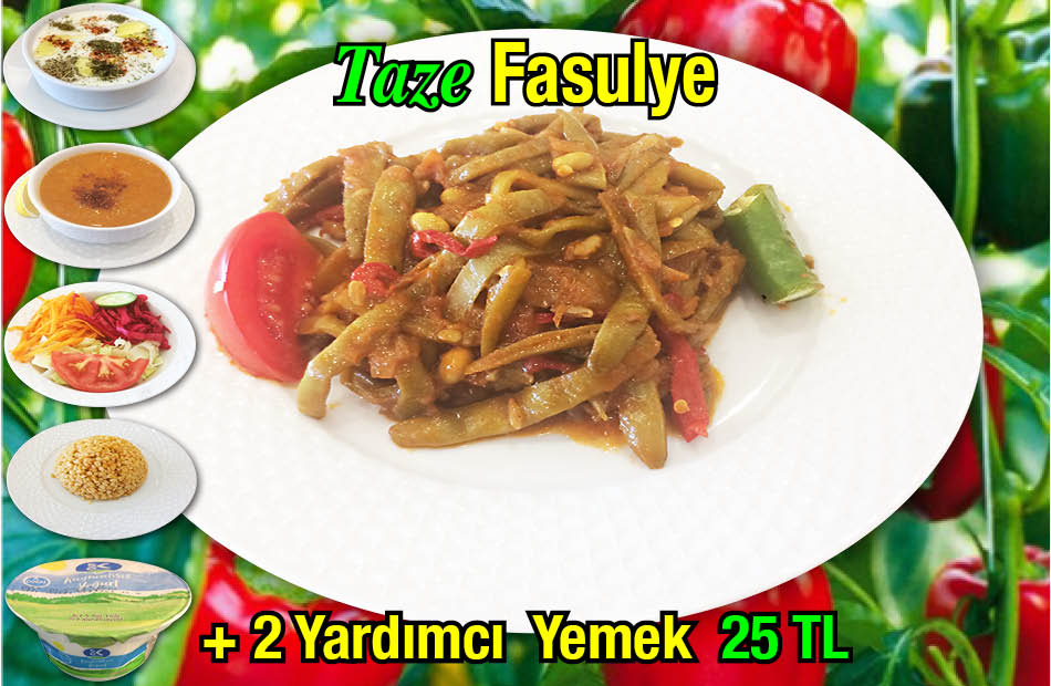 Alazade Taze Fasulye Menü