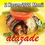 Alazade 2 Kasım 2021 Menü