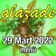 Alazade 29 Mart 2022 Menü
