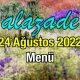 Alazade 24 Ağustos 2022 Menü