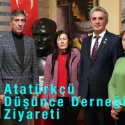 Hasan Sezgin Atatürkçü Düşünce Derneği Ziyareti