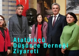 Hasan Sezgin Atatürkçü Düşünce Derneği Ziyareti