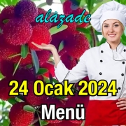 Alazade 24 Ocak 2024 Menü