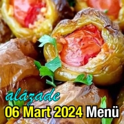 Alazade 06 Mart 2024 Menü